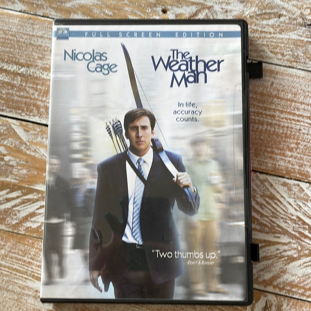 3/$15 u pick dvds📀or 1 for $9~ The Weather Man